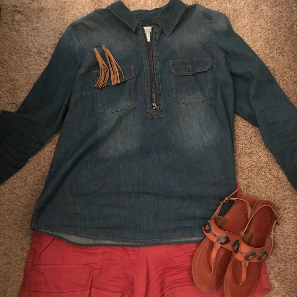 Red Old Navy Shorts Size 14
